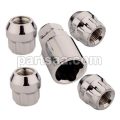 conical open end locking nuts