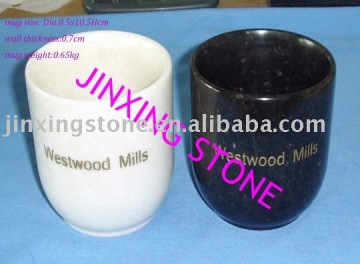 Mug/ Water Cup/Marble Tumbler with Lettering/Bathroom Sets