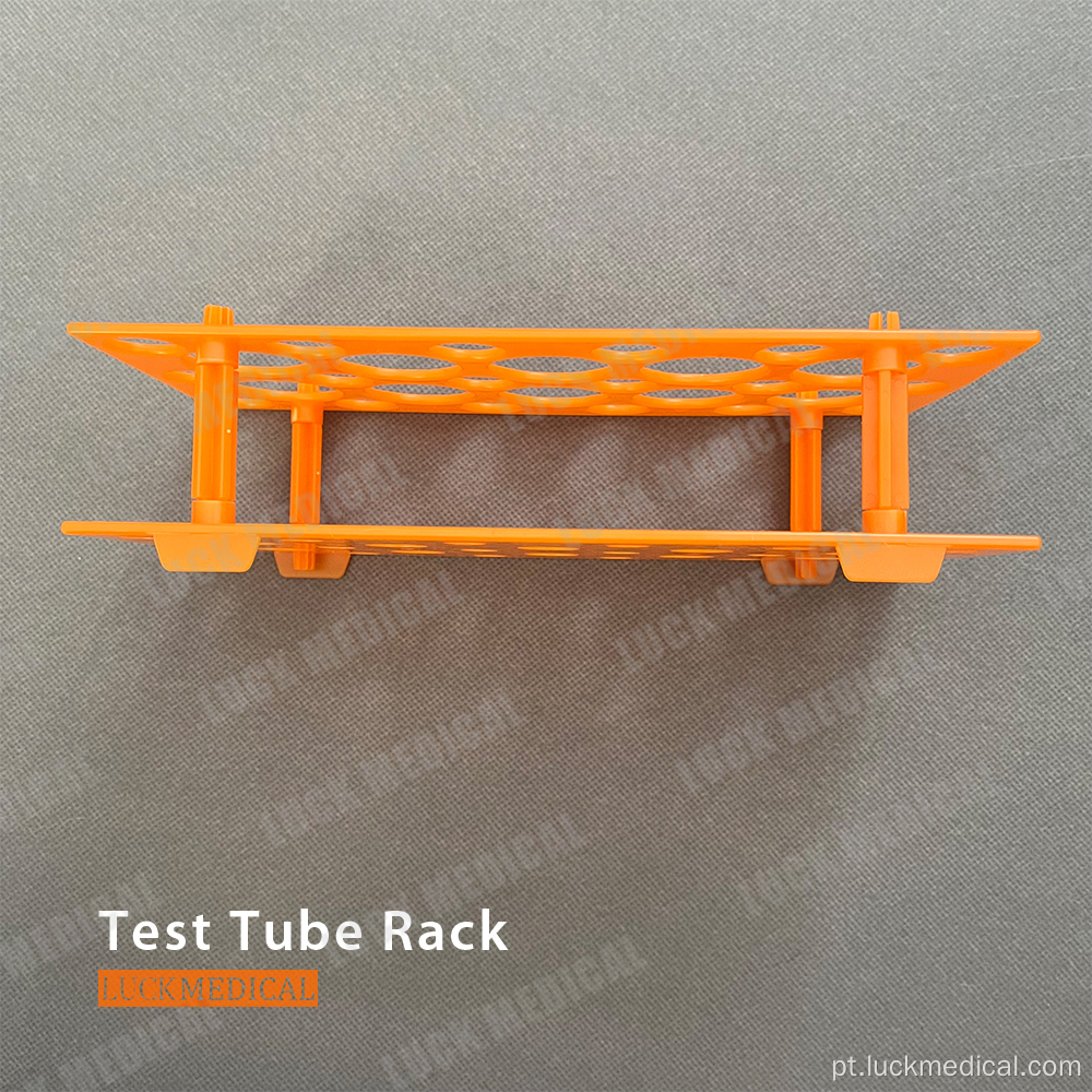 Aparelho de rack de tubo de teste de laboratório