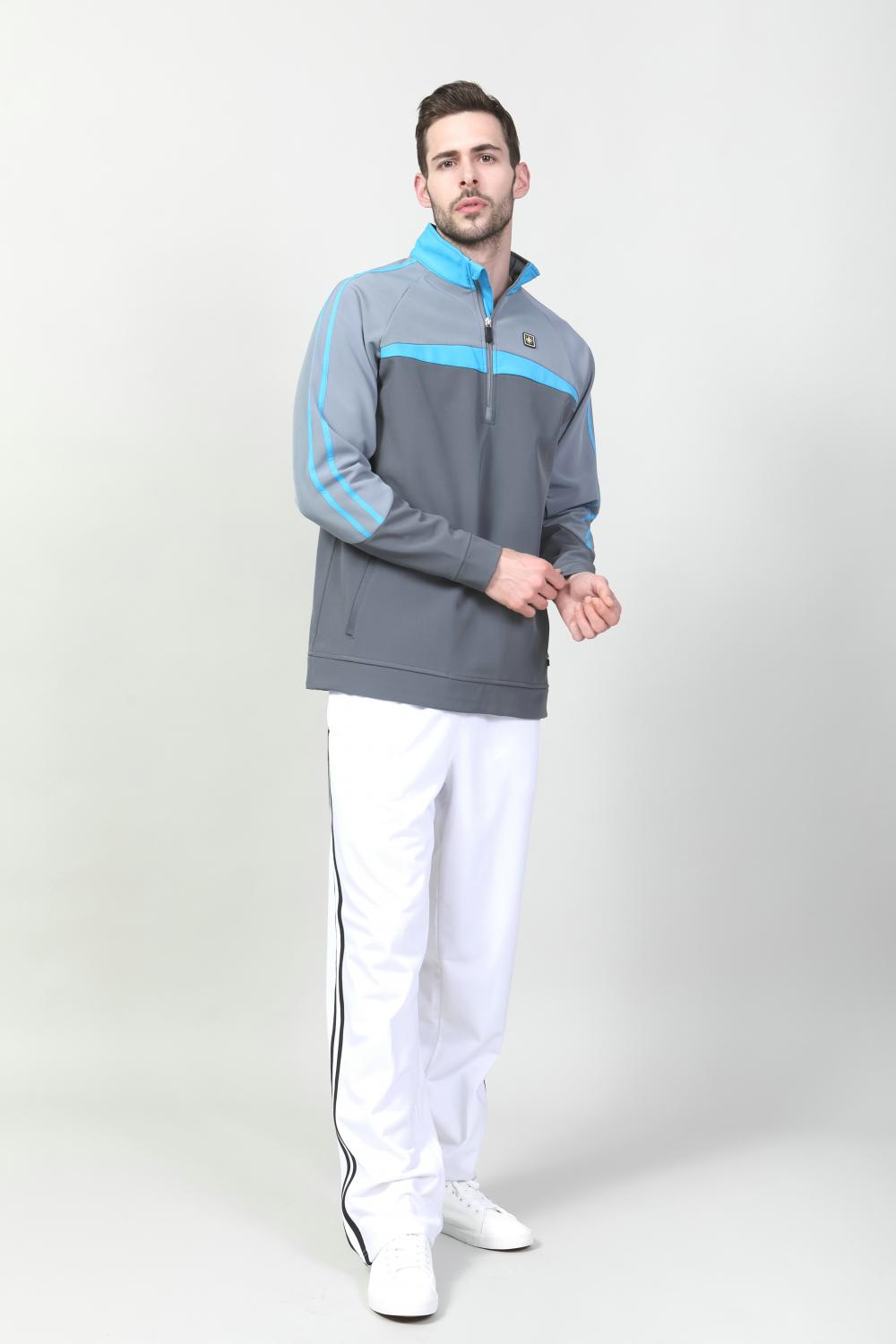 Men's tricot pant with stripe details