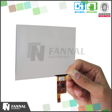 multi touch high stability projected capacitive touch panel PCTP