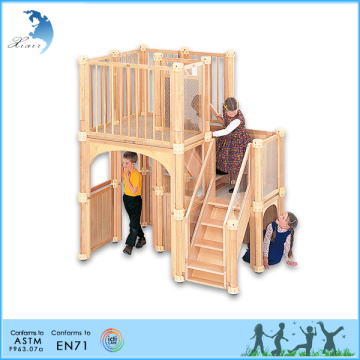 Eco-friendly Didactic Preschool Montessori Wooden School Furniture