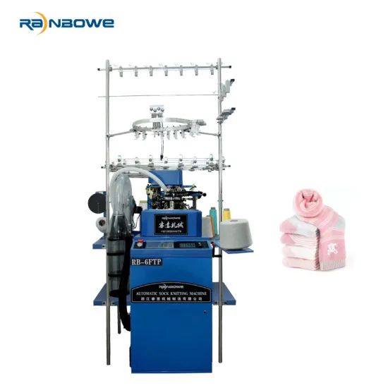 High-Speed 156 Needle Count Terry Sock Knitting Machine: Efficient Production for Quality Socks