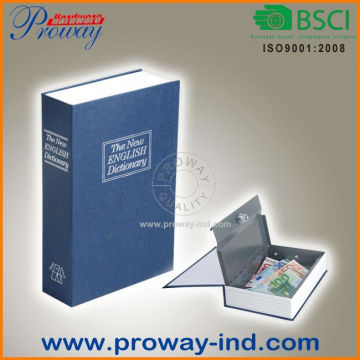 Book Safe,metal money box