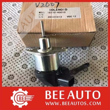 Kubota V2607 Diesel Engine Fuel Stop Solenoid 1G772-60010