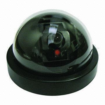IR Dummy Camera, Made of Plastic, with LED Light Supported