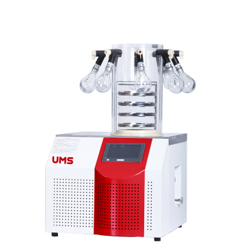 Secador 1.2L do congelador do laboratório de UTFD-10P com o 8 porto-distribuidor