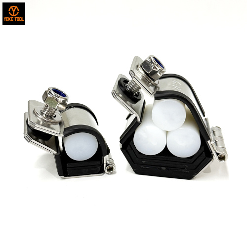 Abrazaderas de cable de acero inoxidable 316L certificadas ABS IEC 61914 DNV para protección contra cortocircuitos