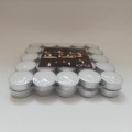 50pacs shrink bag pack private label tealight candles