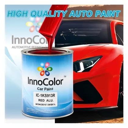 Wonder-Tech Red Metallic Auto Paint Polyester Putty