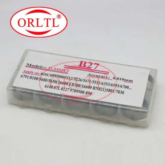 ORLTL 100 Pcs Common Rail Injector Shims and Gasket Kit for Fuel Injector Adjustment