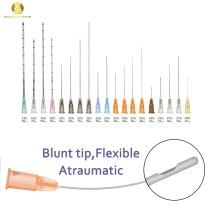 blunt tip needles cannula micro blunt cannulas