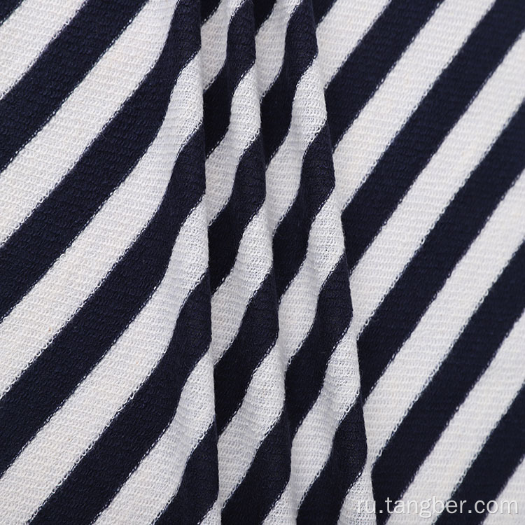 Толстовка с капюшоном в черно-белую полоску из ткани французского терри