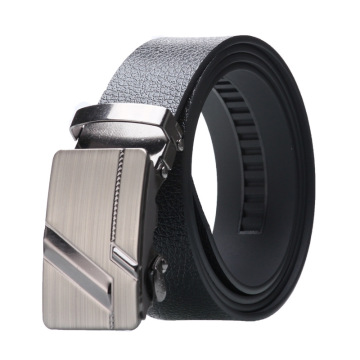 Durable Click Buckle Leather Belt for Men