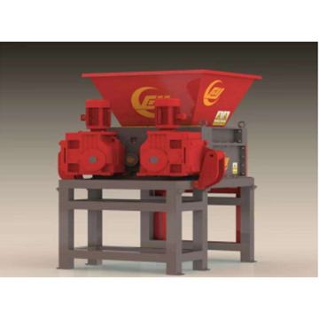 waster plastic and tires shredder