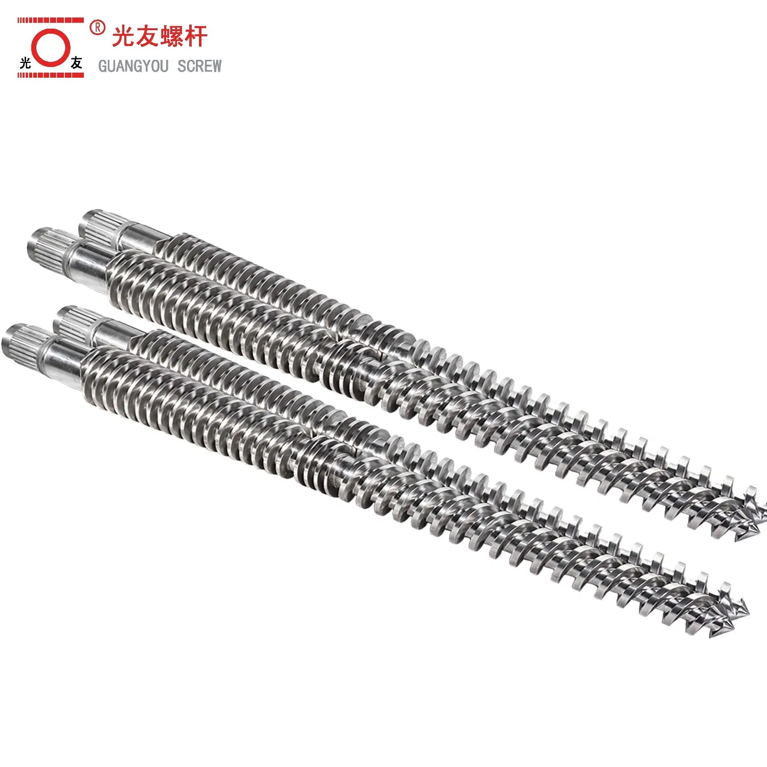 Matibay na bimetallic conical twin screw at bariles para sa plastic pipe extrusion line