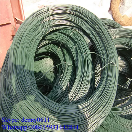 supply pvc coated iron wire