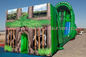 Amazon Zip Line Inflatable Water Sports For Kids Party Business Rental