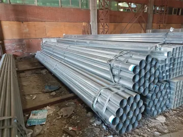 S235JR Galvanized carbon seamless Steel pipe