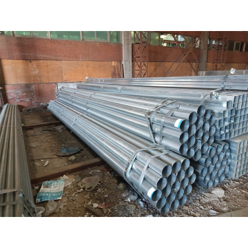 S235JR Galvanized carbon seamless Steel pipe