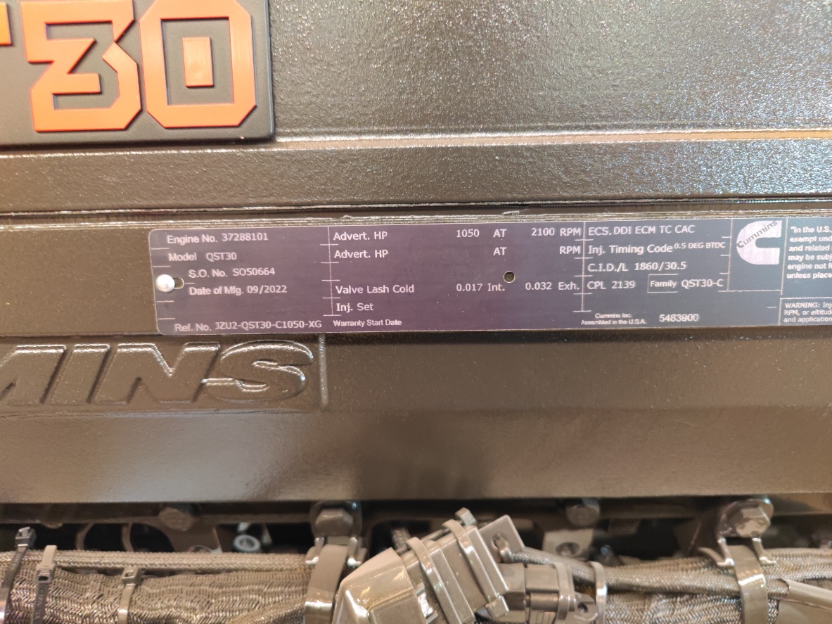 Diesel Generator Set QST30