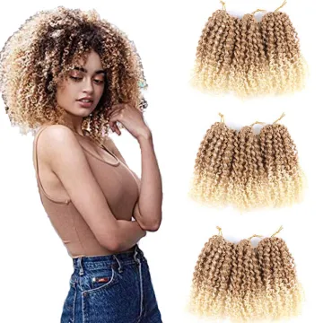 Whosesale Mali Bob Twist Crochet Hair Extensions Afro Kinky Bob Crochet Braiding Hair Synthetic Fiber 3 Pieces Per Pack