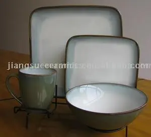 square tableware ceramic tableware dinnerware