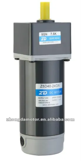 dc 12v dc 24v motor with gearbox