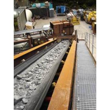 Belt Conveyor for Rock Material