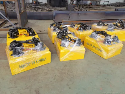 Electromagnetic Lifter for Heavy Steel Plates and Ingots