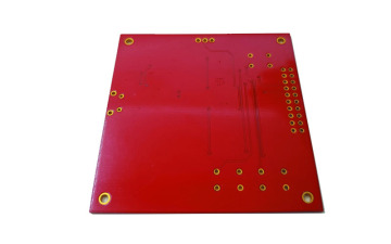 Red Solder Mask 1 oz 4 lớp tùy chỉnh pcb board