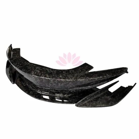 600LT Style Forged Carbon Fiber Front Bumper Kit for McLaren 540C/570S/570GT/600LT Upgrade