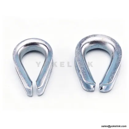 Heavy Duty Wire Rope Thimble HDG |Thimble G-414Steel | FF-T-276b Type III Thimble
