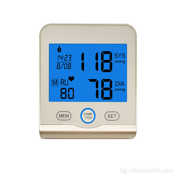 Bp Monitor Цифров дисплей Медицински монитор за кръвно налягане