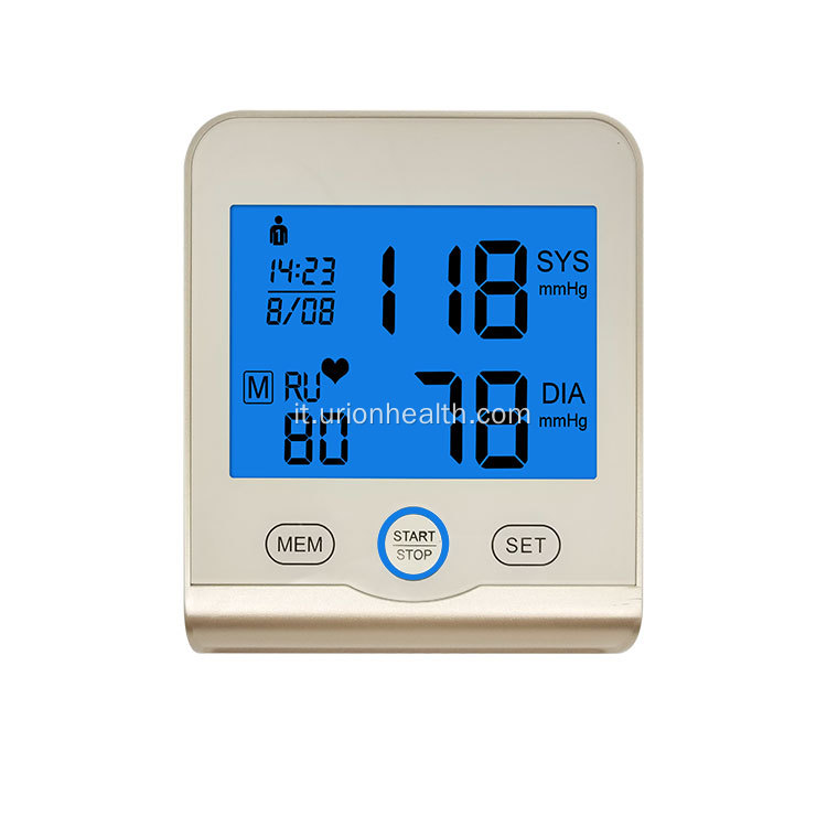 Monitoraggio della pressione sanguigna Digitale automatica