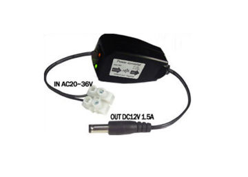 Ac/dc Voltage Converter With Terminal Block, Short Circuit Protection