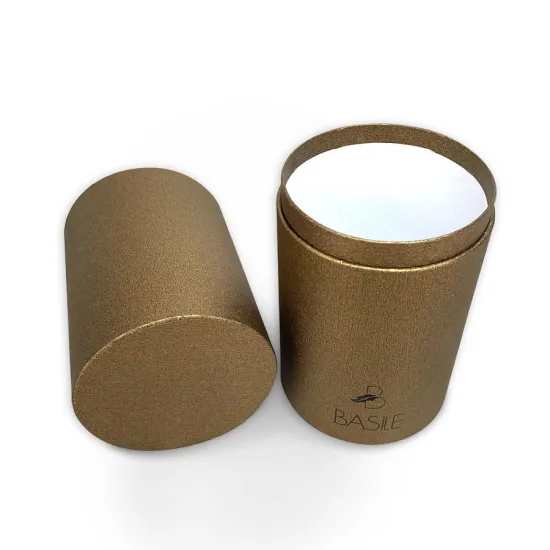 Round Cylinder Carton Box for Candle Packaging