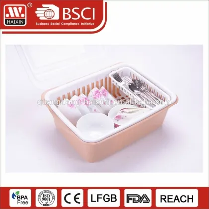 Wholesale custom folding dish rack square dish drying rack utensils drainer holder