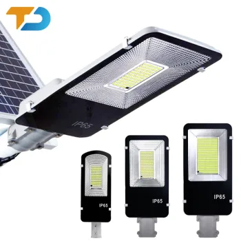 High-Shine Waterproof Solar Street Light: TecDeft Outdoor Garden Spotlight with IP65 Protection