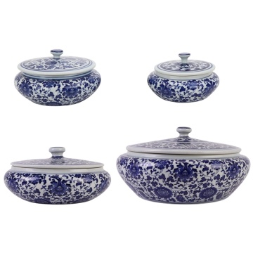 Tea tea in ceramica antica blu e bianca-RZNV08-AB-XL-L