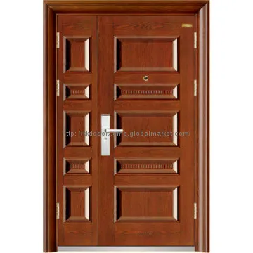 Steel Security Mother And Son Door KKD-523B