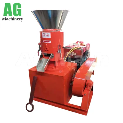 Hardwood Softwood Diesel Wood Pelletizer Biomass Pellet Machine Price