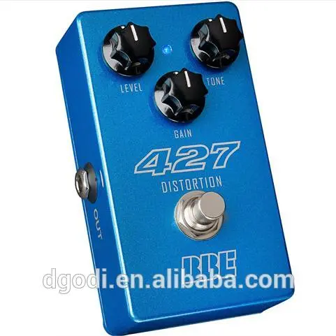 electric guitar bass distortion pedal from china dongguan manufacturer