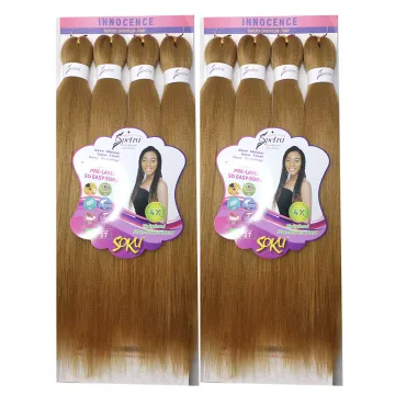 X-TRESS Popular yaki Straight Heat Resistant Synthetic Braiding Hair Bundle For Women Daily Natural Braiding Hair Extension