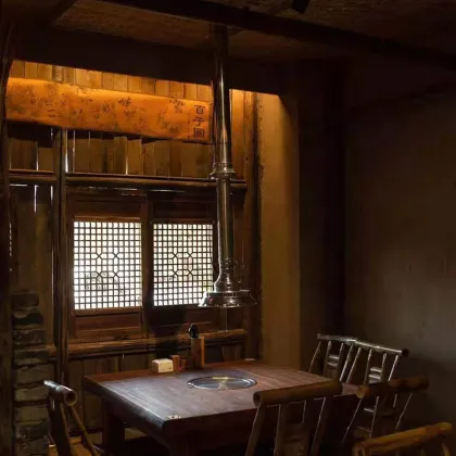 Korean Restaurant Barbecue Smoke Exhaust Pipe