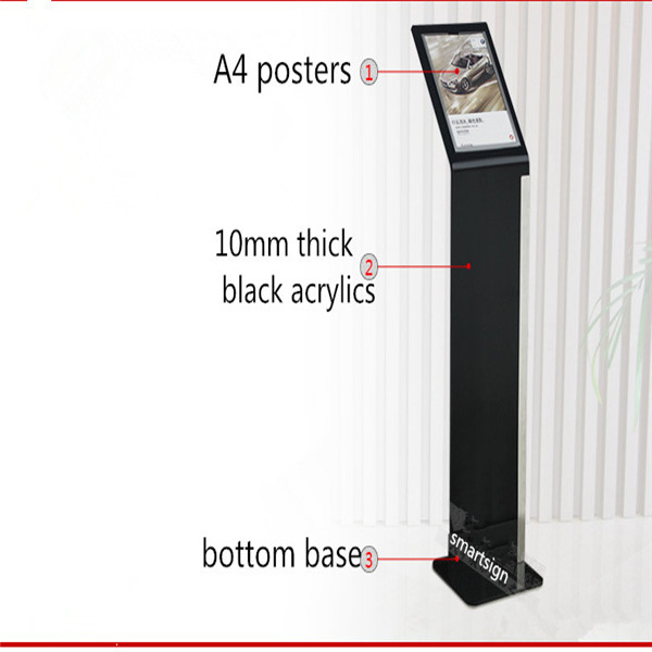 a4 poster holder freestanding