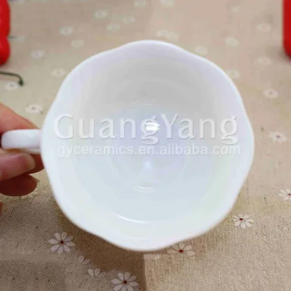 CE EU CIQ EEC FDA LFGB Certificates Porcelain Soup Cup