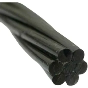 12.7mm Prestressed Concrete Steel Strand 1860Mpa Uncoated PC Strand Grade 270 KSI
