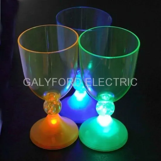 Flash red wine glass