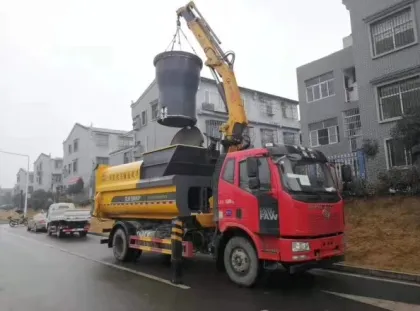 New Arrival FAW 12cbm Waste Hauler Truck